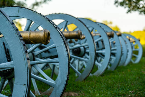 istock Old cannons at Valley Forge National Park, PA 1253289353