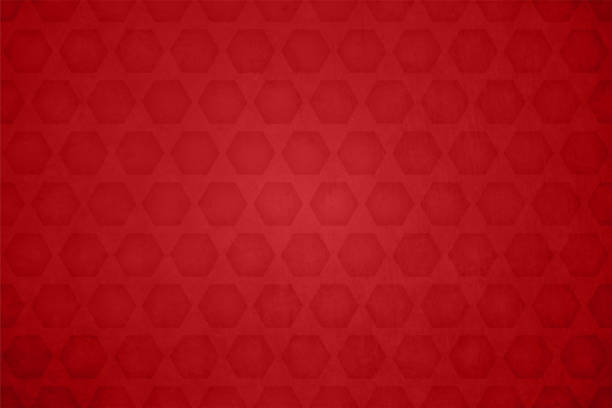 真っ暗な赤または栗色のグランジの背景、小さな六角形のセミシームレスなパターン - parchment seamless backgrounds tile点のイラスト素材／クリップアート素材／マンガ素材／アイコン素材
