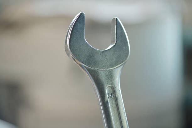 istock Metal wrench 1253296204