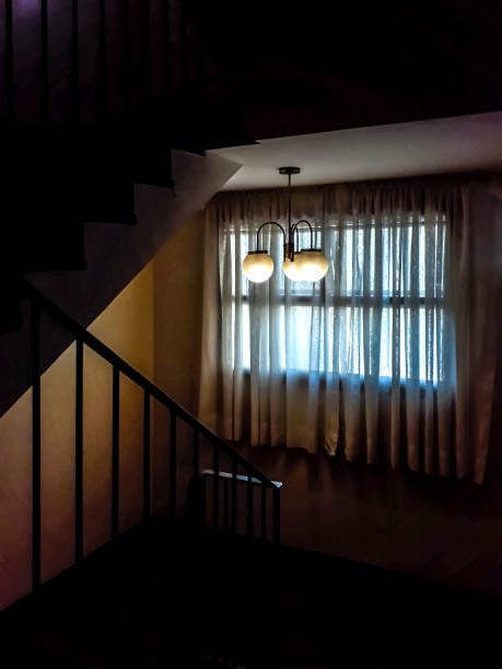 istock Floor Stairs Hotel Interior Scene 1253313445