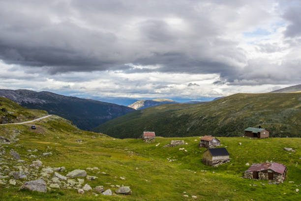 istock Aurlandsfjellet scenic road in Norway 1253315099