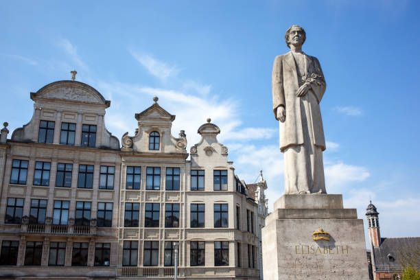 istock The Queen Elisabeth statue in Brussels, Belgium 1253316858