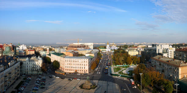 istock Panorama of Kyiv 1253317032