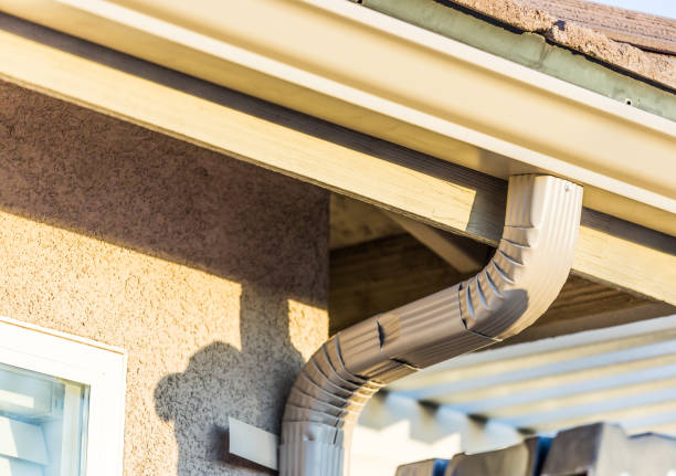 istock House with New Seamless Aluminum Rain Gutters 1253320171