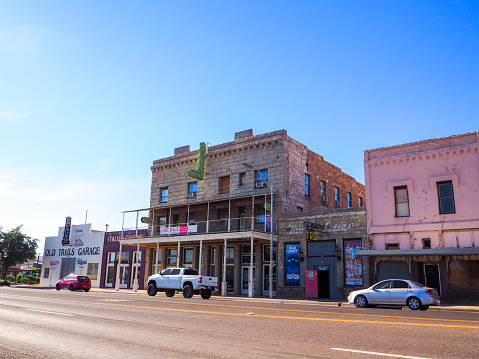 In July 2019, tourists could drive through Kingman on Route 66 and visit the very quiet village, USA.