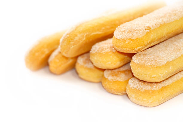 istock Biscuit cookies Lady's fingers. 1253325522