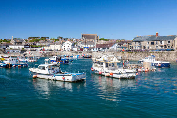 istock Summer at Porthleven Cornwall England UK Europe 1253331936