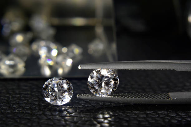 istock Diamonds are valuable, expensive and rare. 1253349307