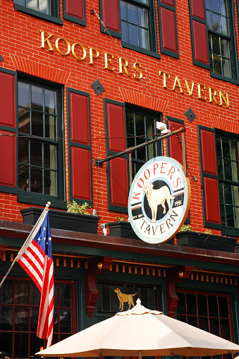 Baltimore, MD, USA May 10, 2013 Koopers Tavern is a popular pub in Baltimore’s Fell’s Point neighborhood