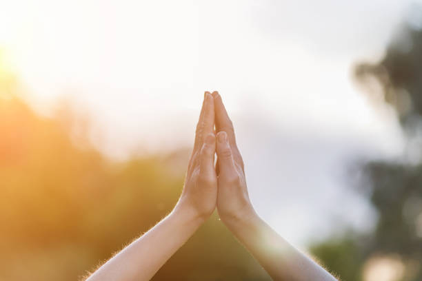 istock The concept of prayer. 1253351396