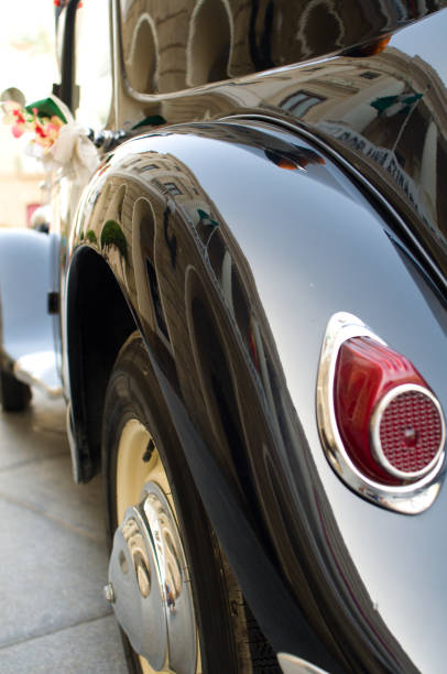 istock Old Gangster Car 1253367601