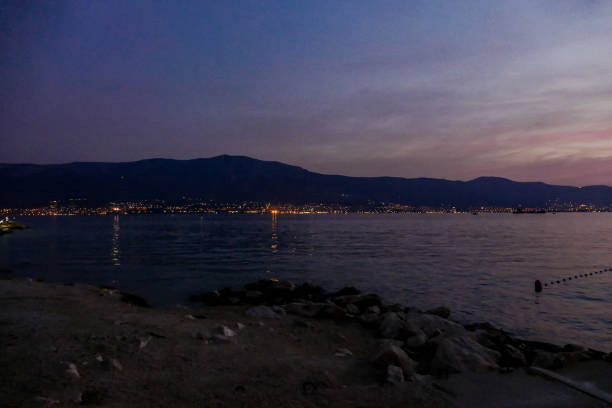 sunset on beach, beautiful photo digital picture