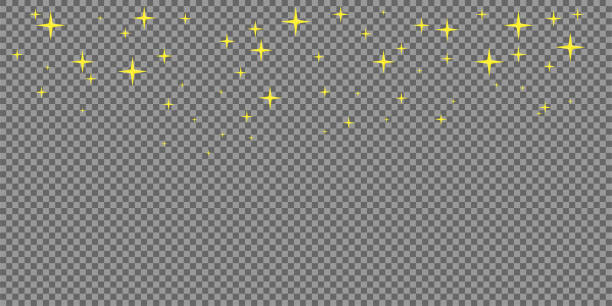 ilustrações, clipart, desenhos animados e ícones de vetor de fundo da estrela dourada. conceito de mockup de natal em flat - star trail galaxy pattern star