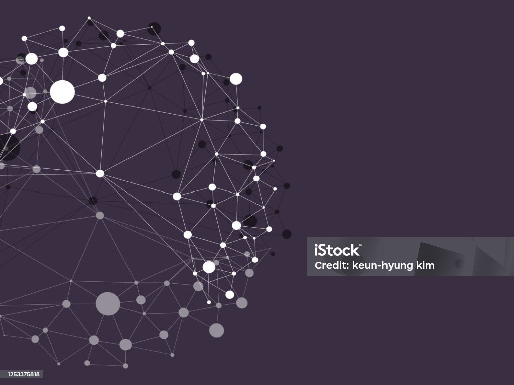Networking Patterns Background Dark Background For Network Patterns Stock Illustration - Download ...