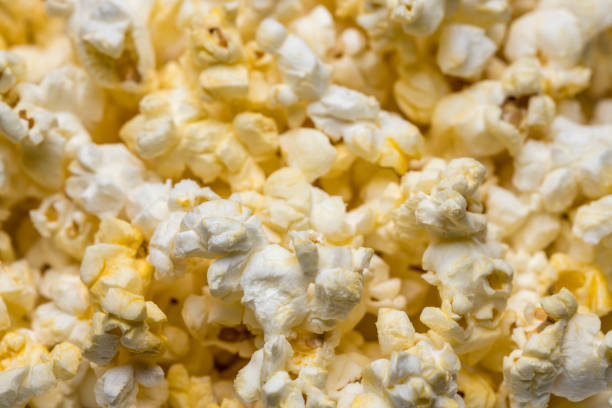 istock Close up of some buttery popcorn. 1253400681