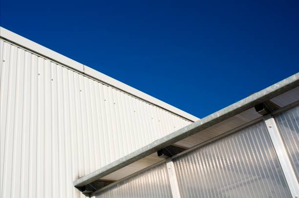 istock Weatherproof Metal Facade 1253402987