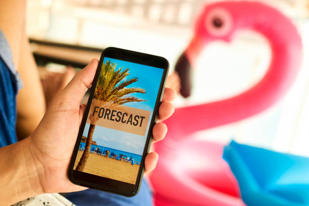 istock man and text forecast in his smartphone 1253410000