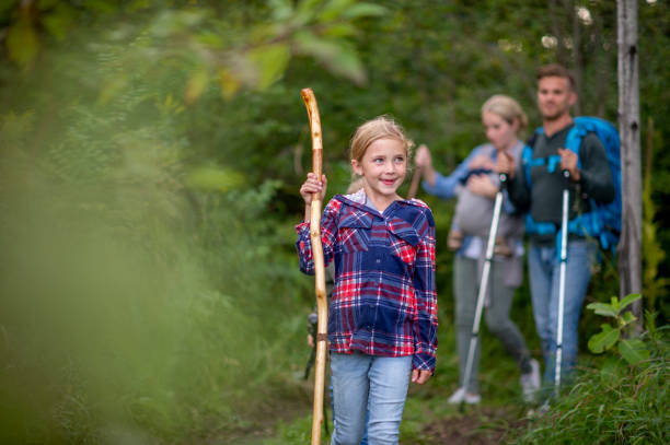 istock Family enjoying a summer camping trip 1253410190