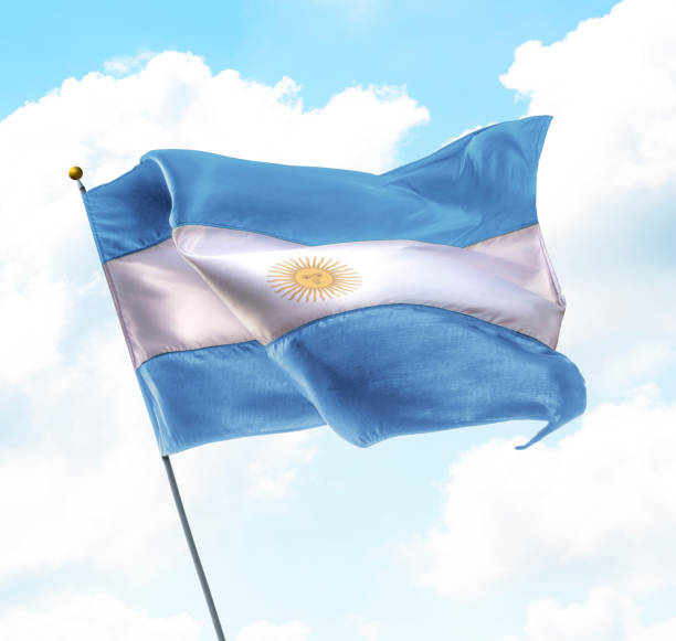 istock Flag of Argentina 1253412611