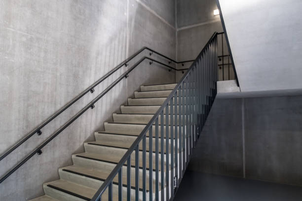 istock Stairway in the building 1253417416