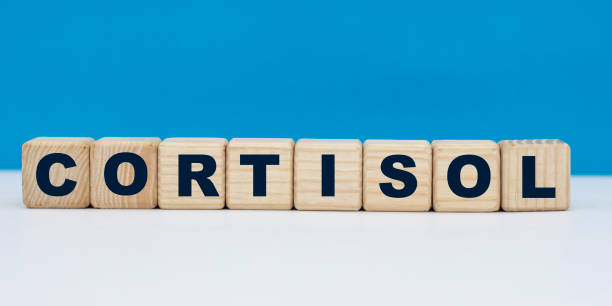 istock concept word CORTISOL on cubes on a blue background 1253420631