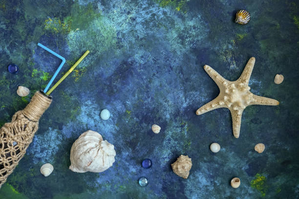 istock Flat lay traveler accessories on bright background. 1253423869