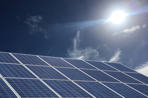 istock Solar panels renewable energy sustainable resources 1253424306