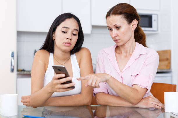 istock Mother is outraged  her daughter 1253424756