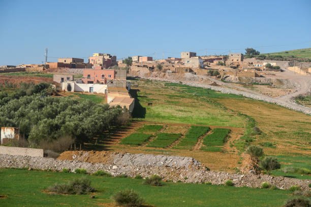 istock village in mountains, photo as background 1253433783