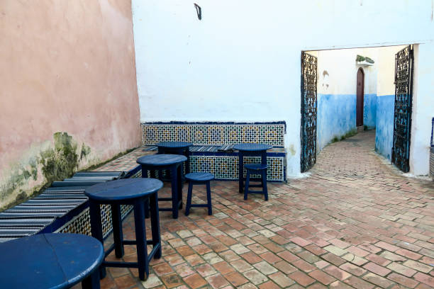 istock table and chairs on terrace, photo as background 1253433812