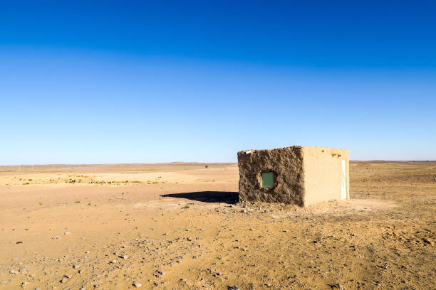 old house in desert, beautiful photo digital picture