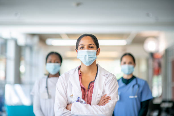 istock Healthcare professionals in mask 1253442151