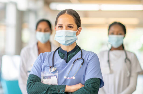 istock Healthcare professionals in mask 1253442177
