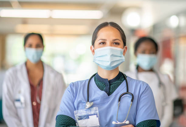 istock Healthcare professionals in mask 1253442182