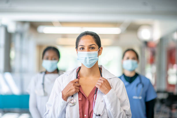 istock Healthcare professionals in mask 1253442241