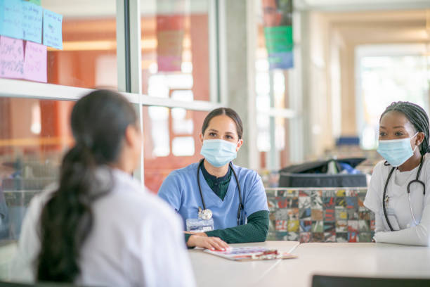 istock Healthcare professionals in mask 1253442246