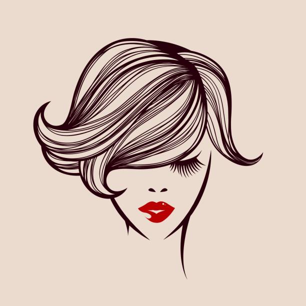 Ilustración de Hermosa Mujer Con Corte De Pelo Corto Maquillaje Elegante Y Peinado Salón De Belleza E Ilustración De Estudio Capilar Retrato De Vista Frontal y más Vectores Libres de Derechos de Ilustración de Hermosa Mujer Con Corte De Pelo Corto Maquillaje Elegante Y Peinado Salón De Belleza E Ilustración De Estudio Capilar Retrato De Vista Frontal y más Vectores Libres de Derechos de