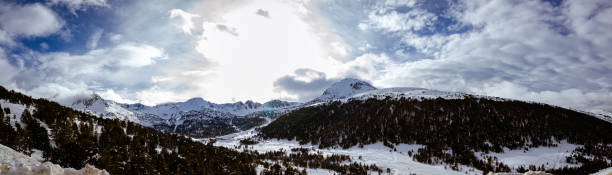 istock Winter landscape in Andorra 1253442651