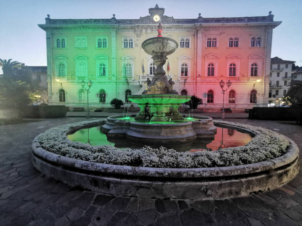 istock alassio italy city hall illuminated at night 1253446702