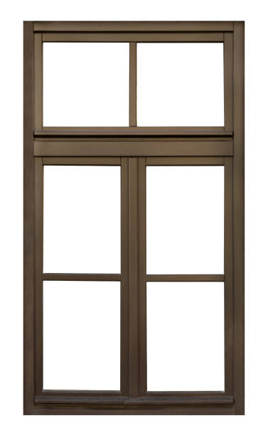 istock Vintage wooden window 1253449503