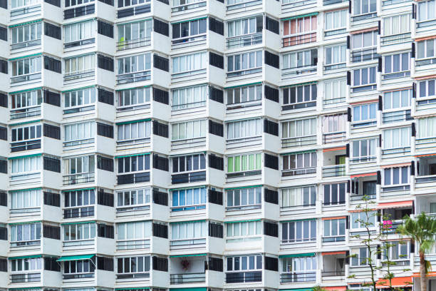 istock Detail of a modern building 1253449552