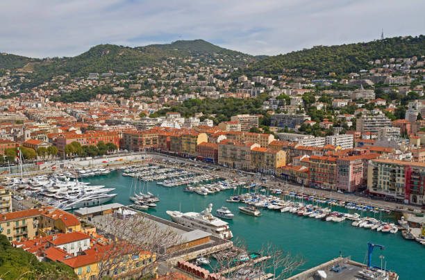 istock Harbor of Nice, France 1253452684