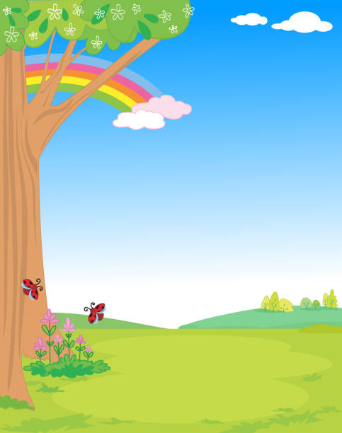 Ilustración de Ilustración Del Paisaje Del Arco Iris De Primavera De Dibujos Animados y más Vectores Libres de Derechos de Arco iris - iStock Ilustración de Ilustración Del Paisaje Del Arco Iris De Primavera De Dibujos Animados y más Vectores Libres de Derechos de Arco iris - iStock