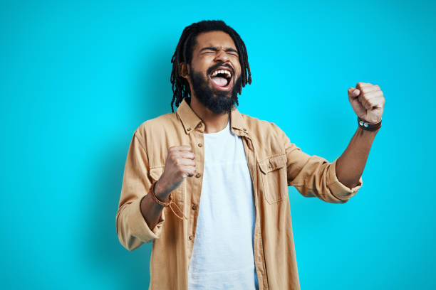 istock Handsome young African man in casual clothing 1253465143