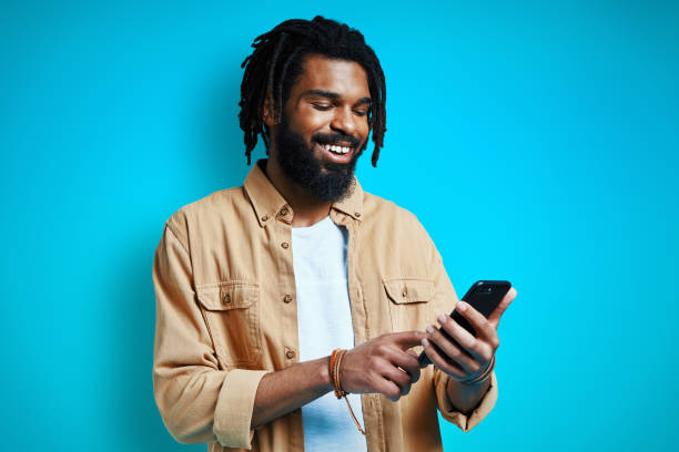 istock Handsome young African man in casual clothing 1253465196