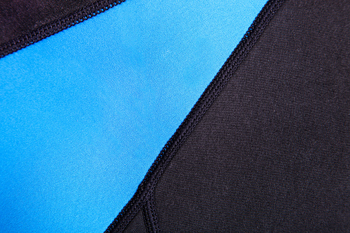 Background from neoprene material close-up.