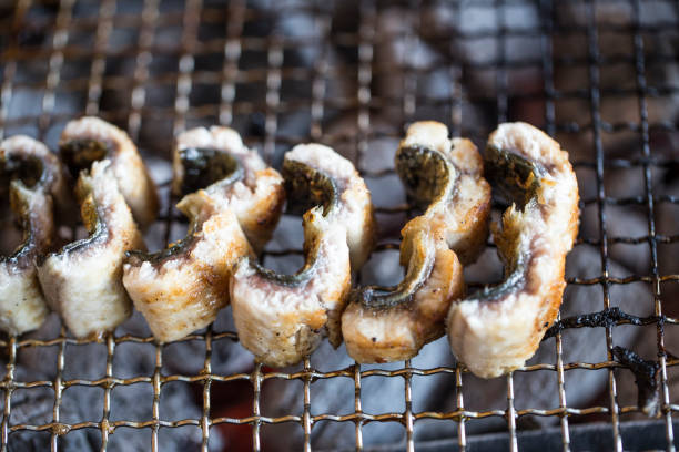 Korean style healthy food It's an eel roast