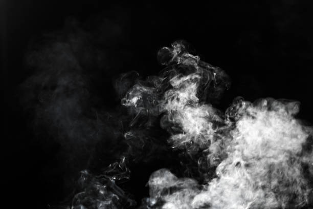 istock White steam vapor or smoke cloud 1253477663