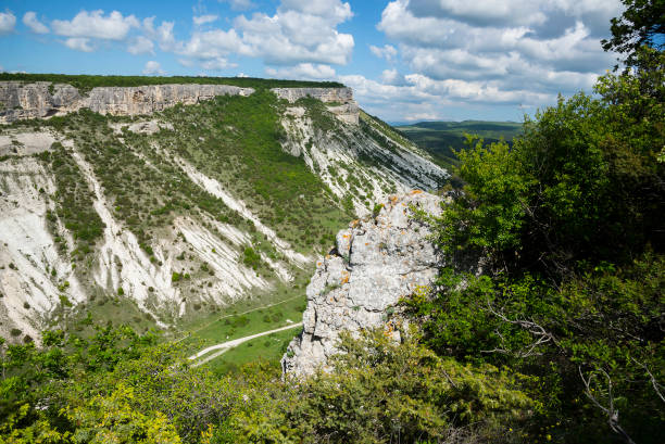 istock Besh-Kosh, Crimea. View from the Chufut-Kale 1253479305