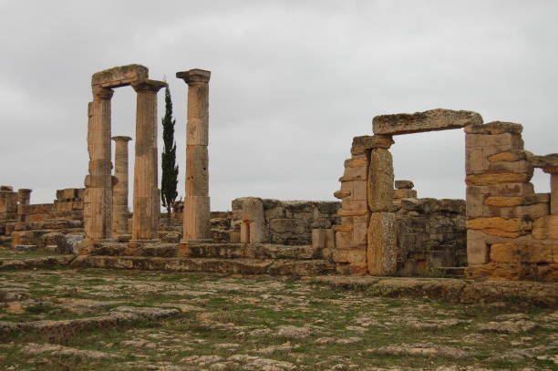 istock Ancient ruins of Cyrene, Libya 1253486243